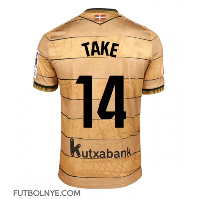 Camiseta Real Sociedad Takefusa Kubo #14 Visitante Equipación 2024-25 manga corta Camiseta Real Sociedad Takefusa Kubo #14 Visitante Equipación 2024-25 manga corta
